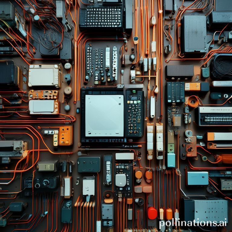 How Temperature Changes Impact Electronic Materials - Light Art Collection - 8K Quality